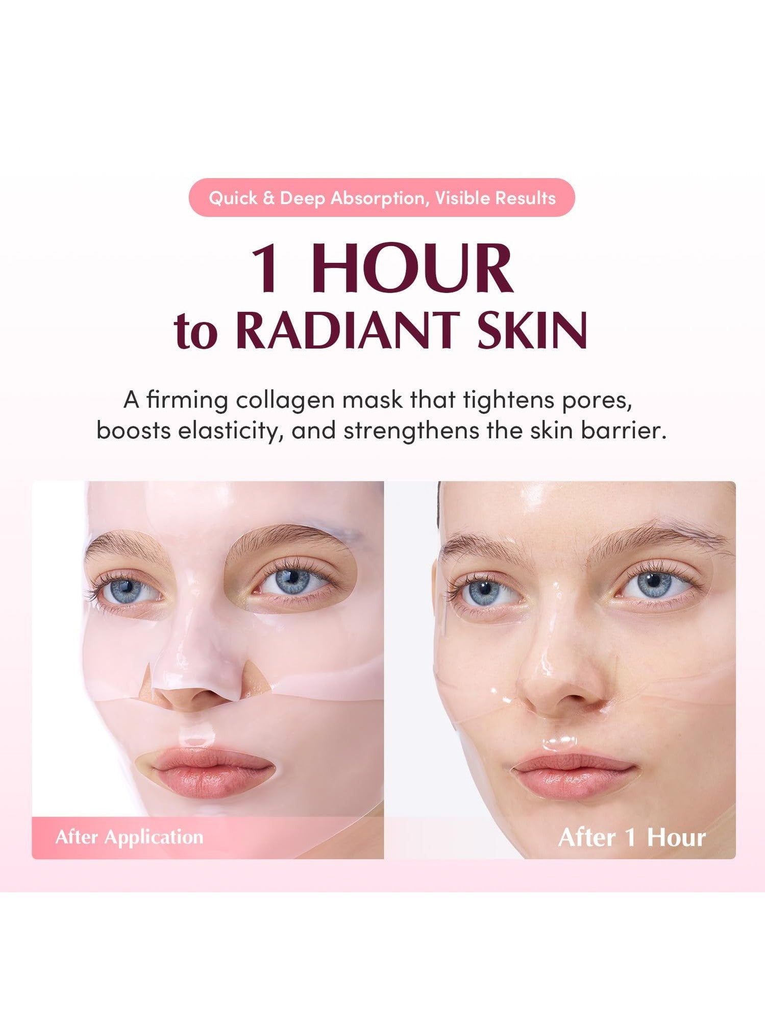 Collagen Pore-Tight Up Hydrogel Mask